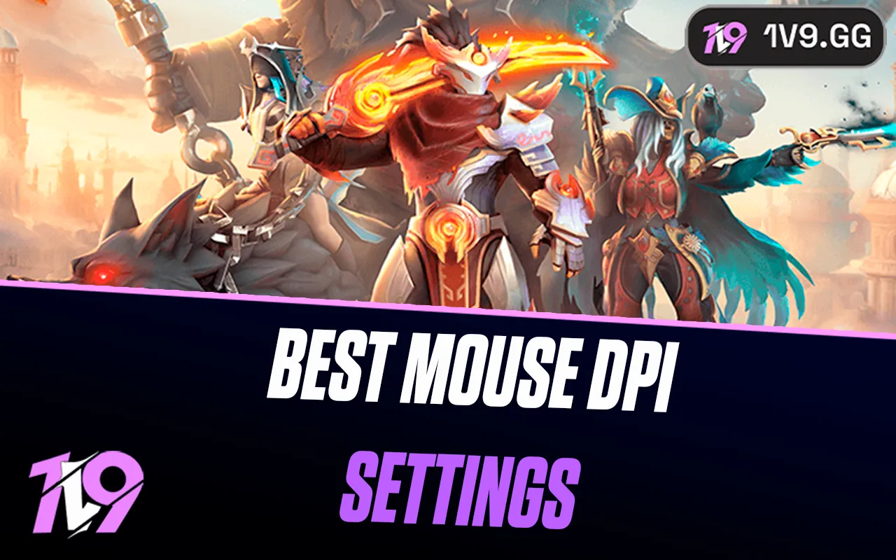 Best Mouse DPI Settings in Dota 2: Sensitivity guide